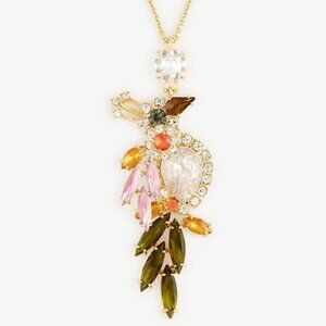 Ann Taylor Bird of Paradise Pendant Necklace